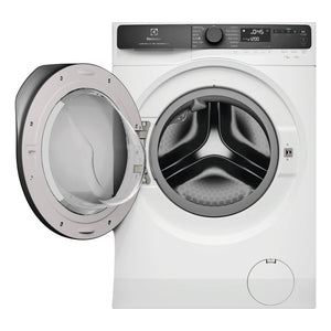 Electrolux 12kg UltimateCare White 700 Front load Washing Machine EWF1243R7WCS, Front View with Door Open