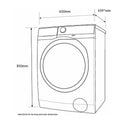 Electrolux EWF9024CDWA 9kg White Front Load Washer