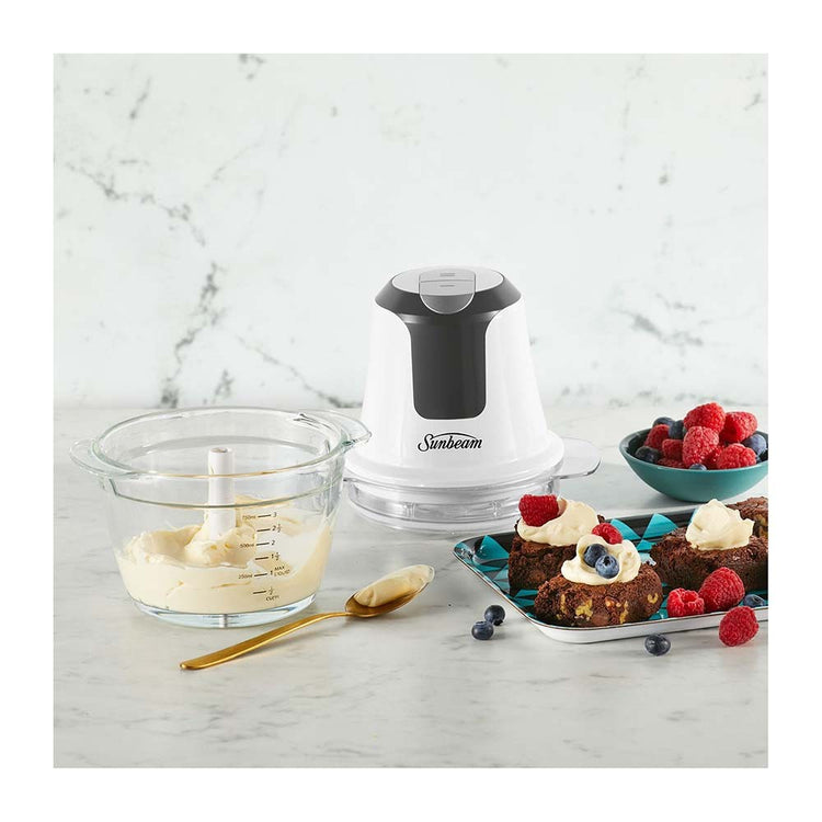 Sunbeam FCP1000WH Mini Glass Multichopper