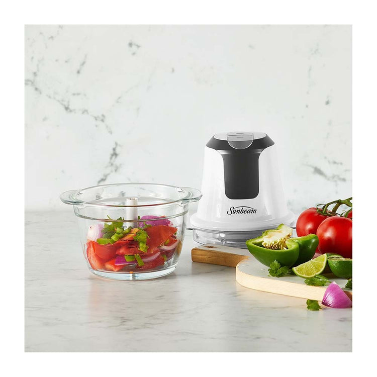 Sunbeam FCP1000WH Mini Glass Multichopper