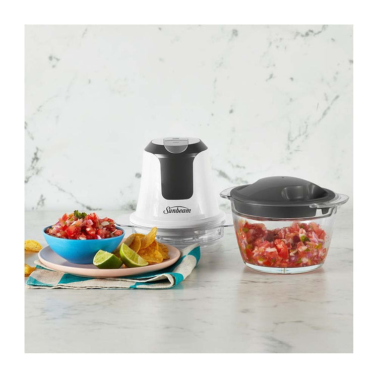 Sunbeam FCP1000WH Mini Glass Multichopper