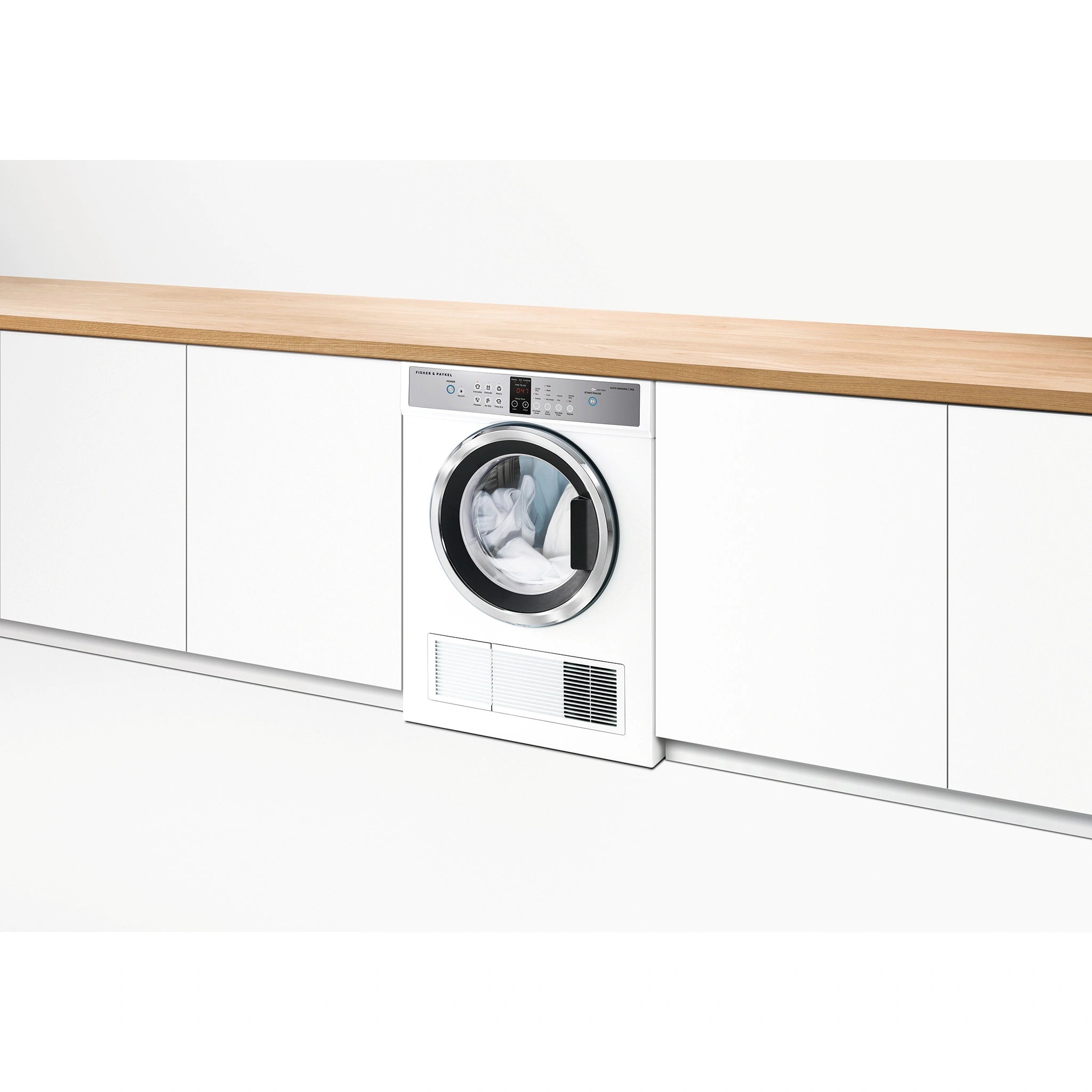 Fisher & Paykel 7kg Series 5 Vented Dryer Auto Sensing, Full Reverse Tumbling DE7060G2, Lifestyle 2