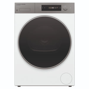 Fisher & Paykel 10kg Series 7 White Heat Pump Dryer DH1060D5, Front View