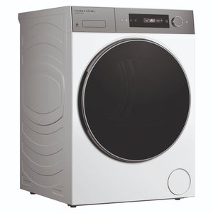 Fisher & Paykel 10kg Series 7 White Heat Pump Dryer DH1060D5, Left Side View