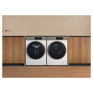 Fisher & Paykel 10kg Series 7 White Heat Pump Dryer DH1060D5, Lifestyle View