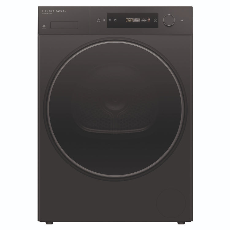 Fisher & Paykel 10kg Series 7 Graphite Heat Pump Dryer DH1060DG5, Front View