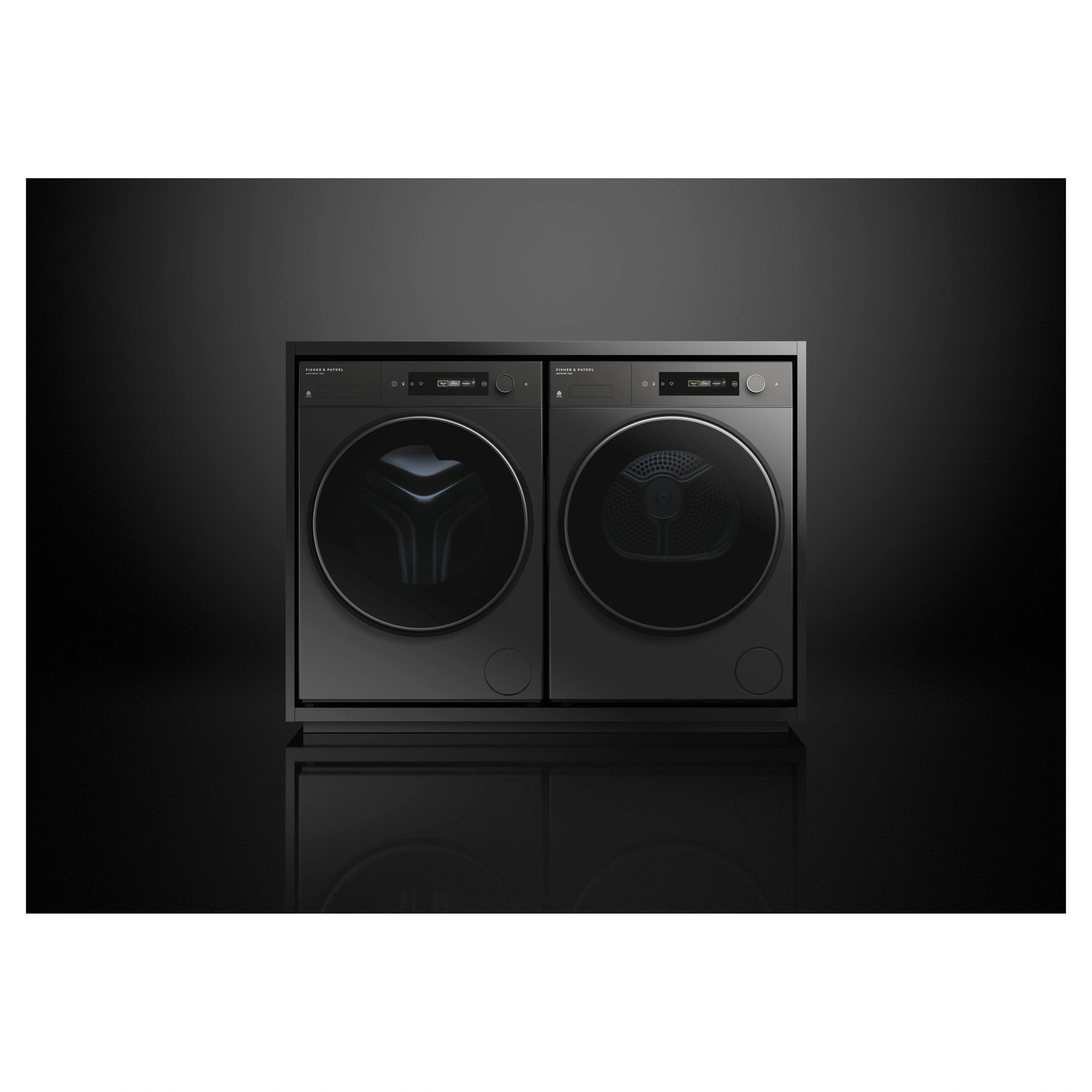 Fisher & Paykel 10kg Series 7 Graphite Heat Pump Dryer DH1060DG5, Front View