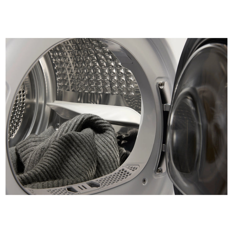 Fisher & Paykel 10kg Series 5 White Heat Pump Dryer DH1060P5, Inside Drum View