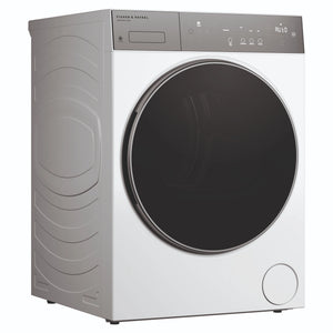 Fisher & Paykel 10kg Series 5 White Heat Pump Dryer DH1060P5, Left Side View