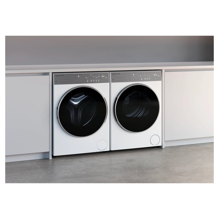 Fisher & Paykel 8kg Series 5 White Heat Pump Dryer – Woolmark Black DH8060P5, Lifestyle View