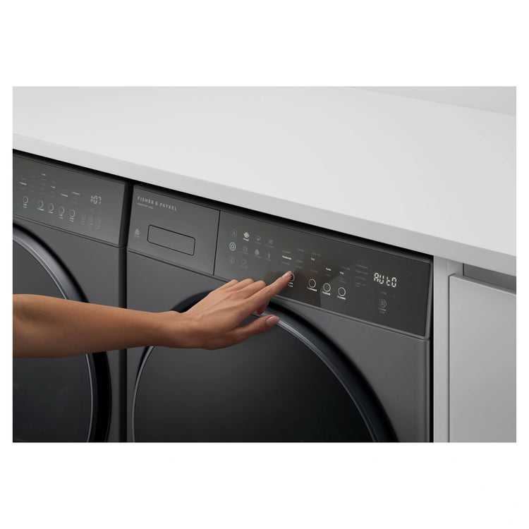 Fisher & Paykel 8kg Series 5 Graphite Heat Pump Dryer DH8060PG5, Control Panel View