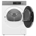 Fisher & Paykel 9kg Series 7 White Heat Pump Dryer DH9060D5, Front Open Door View