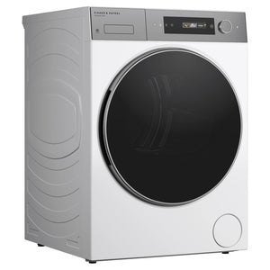Fisher & Paykel 9kg Series 7 White Heat Pump Dryer DH9060D5, Left Side View