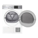 Fisher & Paykel 9kg Series 9 Heat Pump Dryer Steam Care DH9060FS1, Front View With Door Open