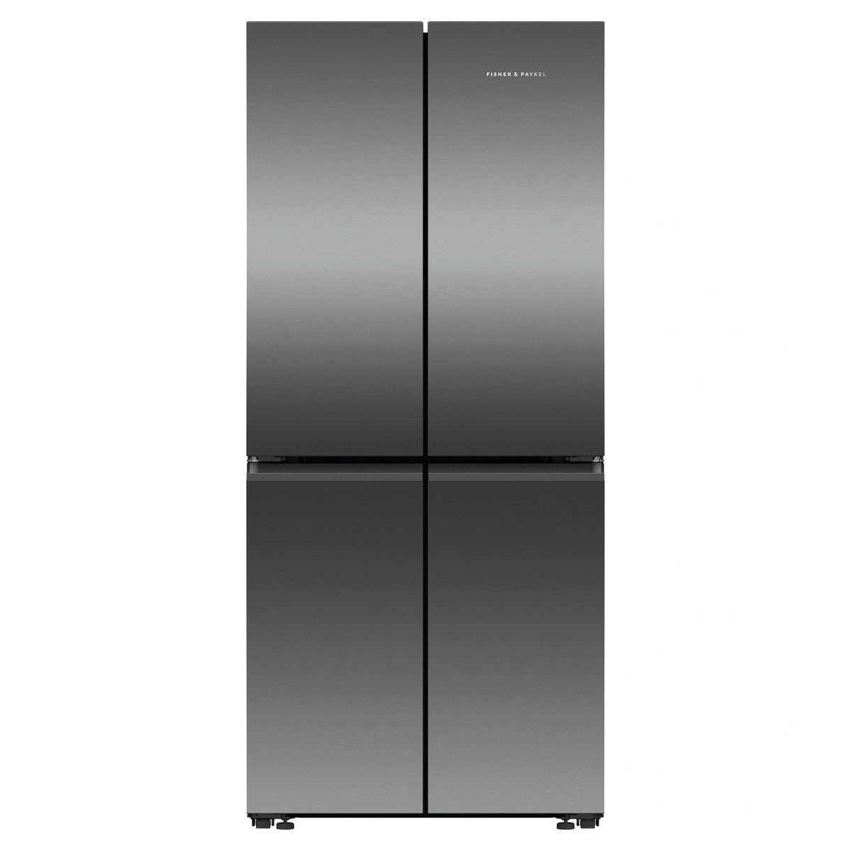 Fisher & Paykel 498L Series 7 Quad Door Refrigerator Freezer RF500QNB1, Front View
