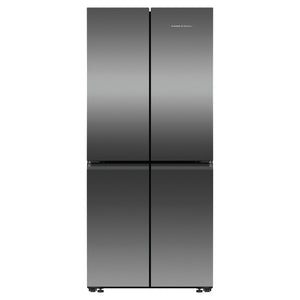 Fisher & Paykel 498L Series 7 Quad Door Refrigerator Freezer RF500QNB1, Front View