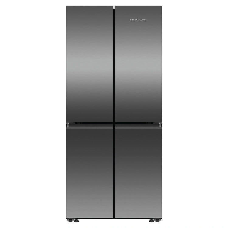 Fisher & Paykel 498L Series 7 Quad Door Refrigerator Freezer RF500QNB1, Front View