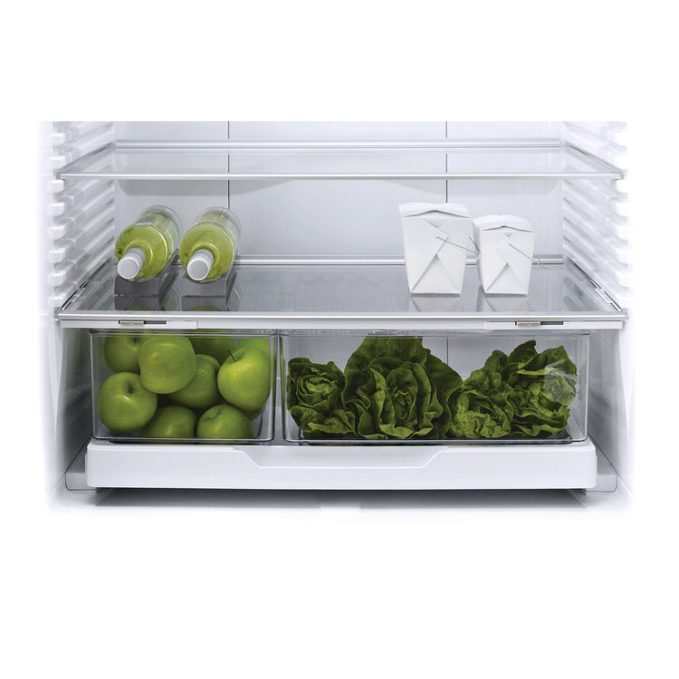 Fisher & Paykel 519L Stainless Steel Black Active Smart French Door Refrigerator RF522ADUX5, Inside View