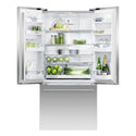 Fisher & Paykel 519L Series 7 French Door Refrigerator RF522ADX5, Front View with Door Open
