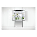 Fisher & Paykel 519L Series 7 French Door Refrigerator RF522ADX5, Front View with Door Open