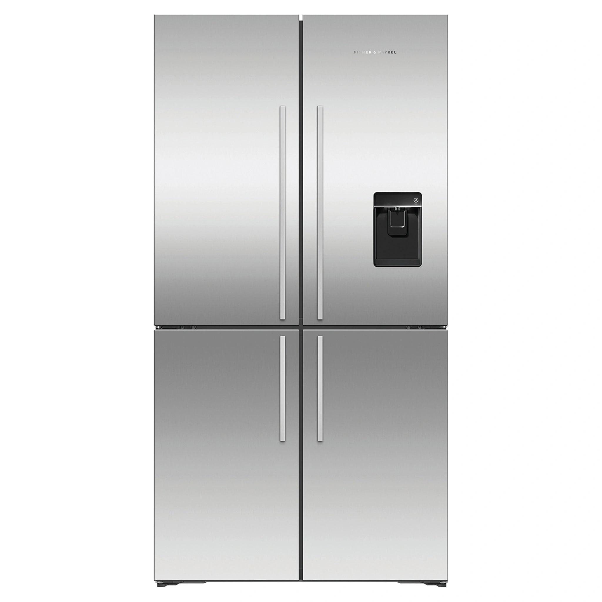 Fisher & Paykel 538L Series 7 Quad Door Refrigerator Freezer RF605QDUVX2, Front View