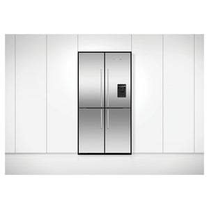 Fisher & Paykel 538L Series 7 Quad Door Refrigerator Freezer RF605QDUVX2, Front View