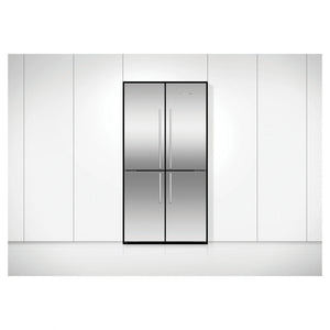 Fisher & Paykel 538L Series 7 Quad Door Refrigerator - Stainless Steel RF605QDVX2, Front View
