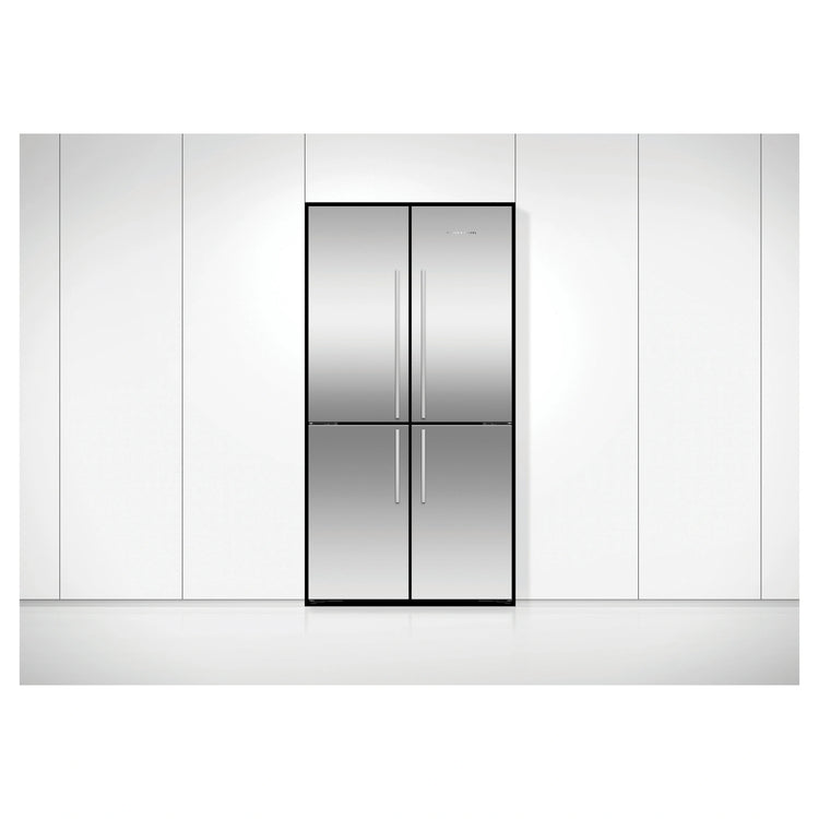 Fisher & Paykel 538L Series 7 Quad Door Refrigerator - Stainless Steel RF605QDVX2, Front View