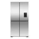 Fisher & Paykel 538L Stainless Steel Quad Door Refrigerator RF605QNUVX1, Front View