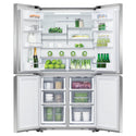Fisher & Paykel 538L Stainless Steel Quad Door Refrigerator RF605QNUVX1, Lifestyle View With Storages