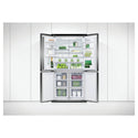 Fisher & Paykel RF605QZUVB1 538L Quad Door Fridge Black Steel