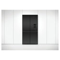 Fisher & Paykel RF605QZUVB1 538L Quad Door Fridge Black Steel