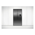Fisher & Paykel 614L Stainless Steel Black Series 7 French Door Refrigerator RF610ADUB5, Front View