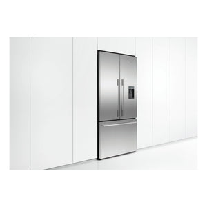 Fisher & Paykel 614L Stainless Steel Series 7 Active Smart French Door Refrigerator RF610ADUX5, Front View Left Side