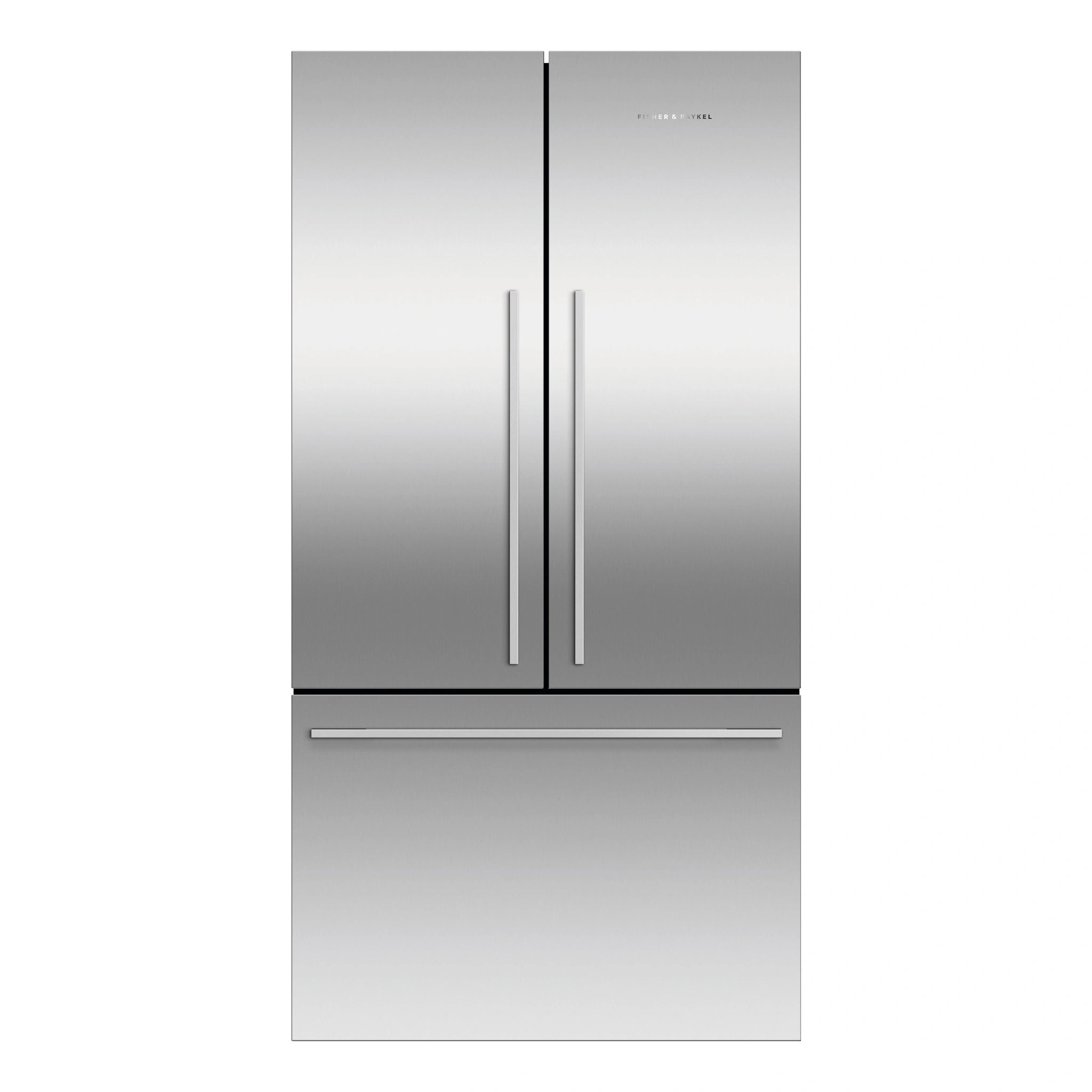 Fisher & Paykel 569L Stainless Steel Series 7 French Door Fridge RF610ADX5, Front View