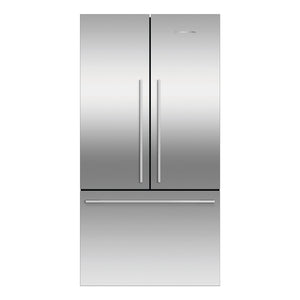 Fisher & Paykel 569L Stainless Steel Series 7 French Door Fridge RF610ADX5, Front View