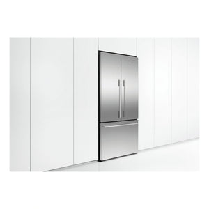 Fisher & Paykel 569L Stainless Steel Series 7 French Door Fridge RF610ADX5, Front View Left Side