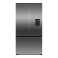 Fisher & Paykel 569L Stainless Steel Black Series 7 French Door Fridge RF610ANUB5, Front View