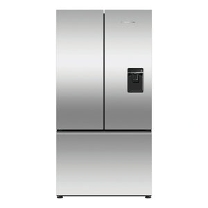 Fisher & Paykel 569L Stainless Steel Series 7 French Door Fridge RF610ANUX5, Front View