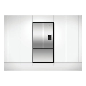 Fisher & Paykel 569L Stainless Steel Series 7 French Door Fridge RF610ANUX5, Front View