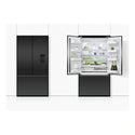 Fisher & Paykel RF610AZUB5 569L Black Glass Series 7 French Door Fridge