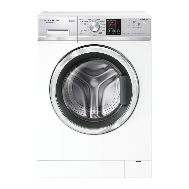 Fisher & Paykel 8.5kg/5kg Washer Dryer Combo WD8560F1, Front View