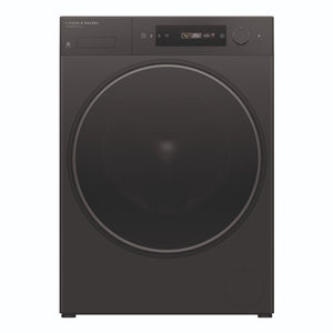 Fisher & Paykel 10kg Series 7 Graphite Front Loader Washer WH1060DG5, Front View