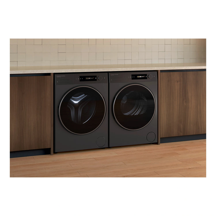 Fisher & Paykel 10kg Series 7 Graphite Front Loader Washer WH1060DG5, Lifestyle View