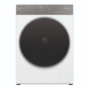 Fisher & Paykel 10kg Series 5 White Front Loader Washer WH1060P5, Front View