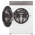 Fisher & Paykel 10kg Series 5 White Front Loader Washer WH1060P5, Front View with Door Open