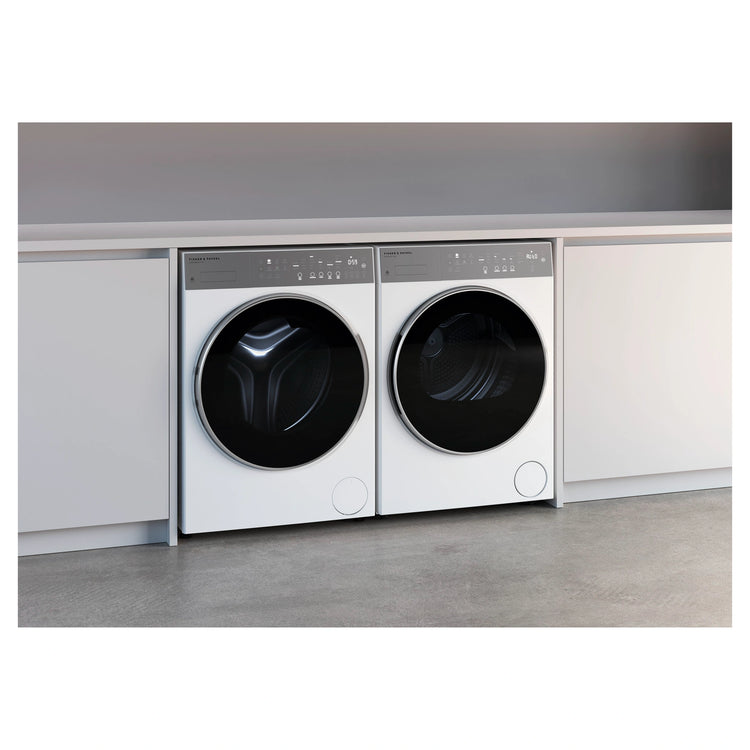 Fisher & Paykel 10kg Series 5 White Front Loader Washer WH1060P5, Lifestyle View