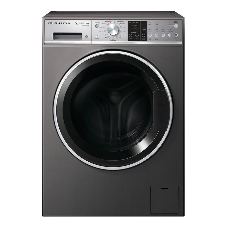 Fisher & Paykel 10kg Series 9 Front Loader Washer WH1060SG1, Front View