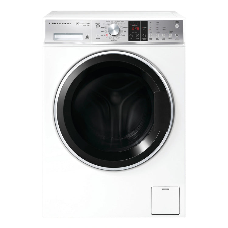 Fisher & Paykel 11kg Series 7 Front Loader Washer - SteamCare WH1160P3, Front View
