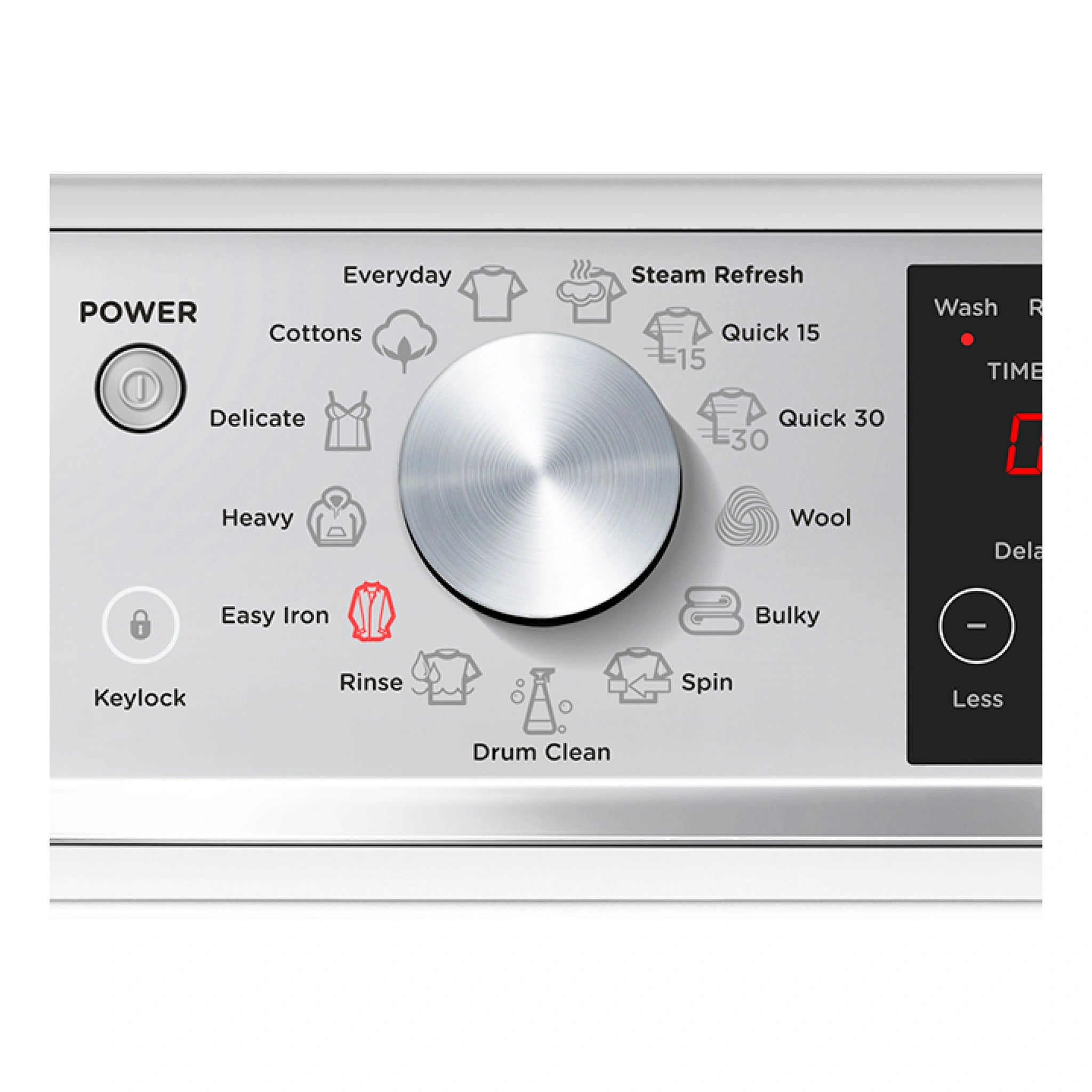 Fisher & Paykel 11kg Series 7 Front Loader Washer - SteamCare WH1160P3,  Wash Cycles